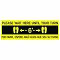 Midwest Fastener DECAL WAIT HERE 6X18 in. FD-002